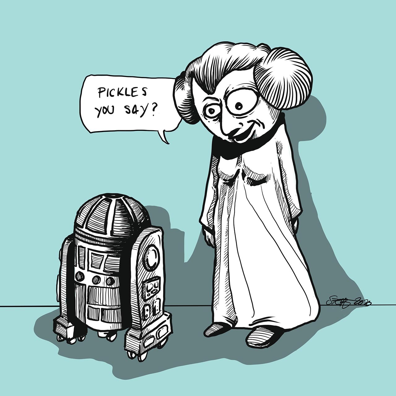 Leia Asks A Question